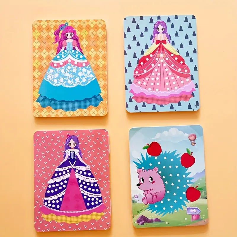 Puzzle Puncture Painting